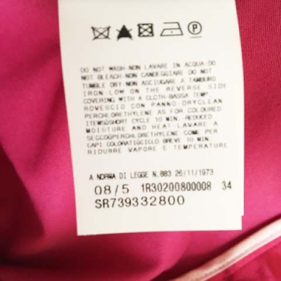 GALLIANO Red Midi Satin Pencil Skirt - Picture 11 of 13